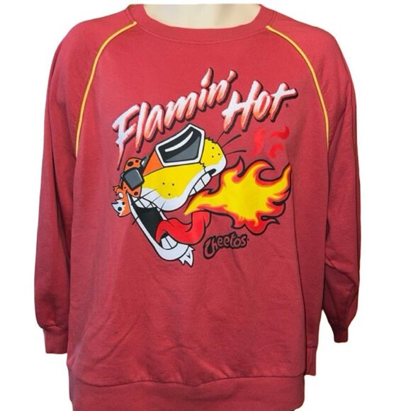 Flamin Hot Cheetos Sweatshirt Size XL - Picture 5 of 5